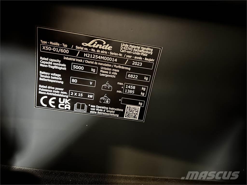 Linde X50 Empilhadores eléctricos