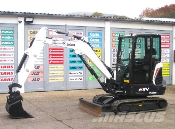 Bobcat E 34 Miniescavadeiras