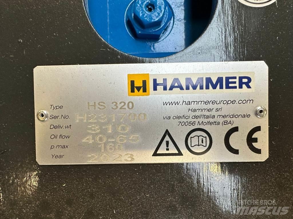 Hammer HS320 Martelos de quebragem