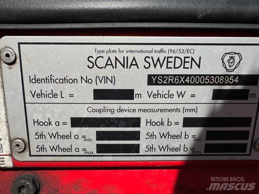 Scania R 560 Caminhões de transporte de troncos