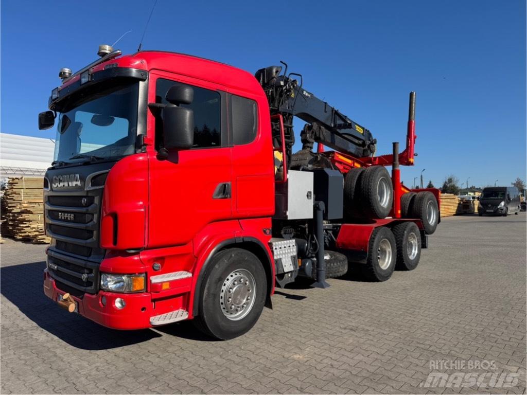 Scania R 560 Caminhões de transporte de troncos