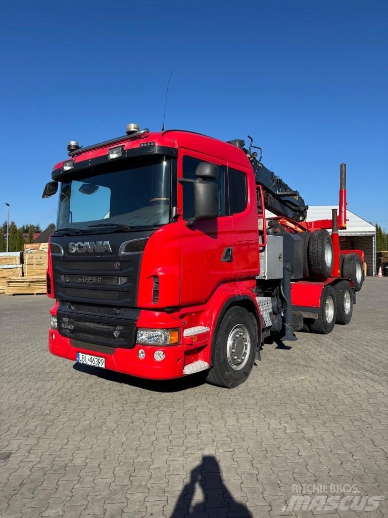 Scania R 560 Caminhões de transporte de troncos