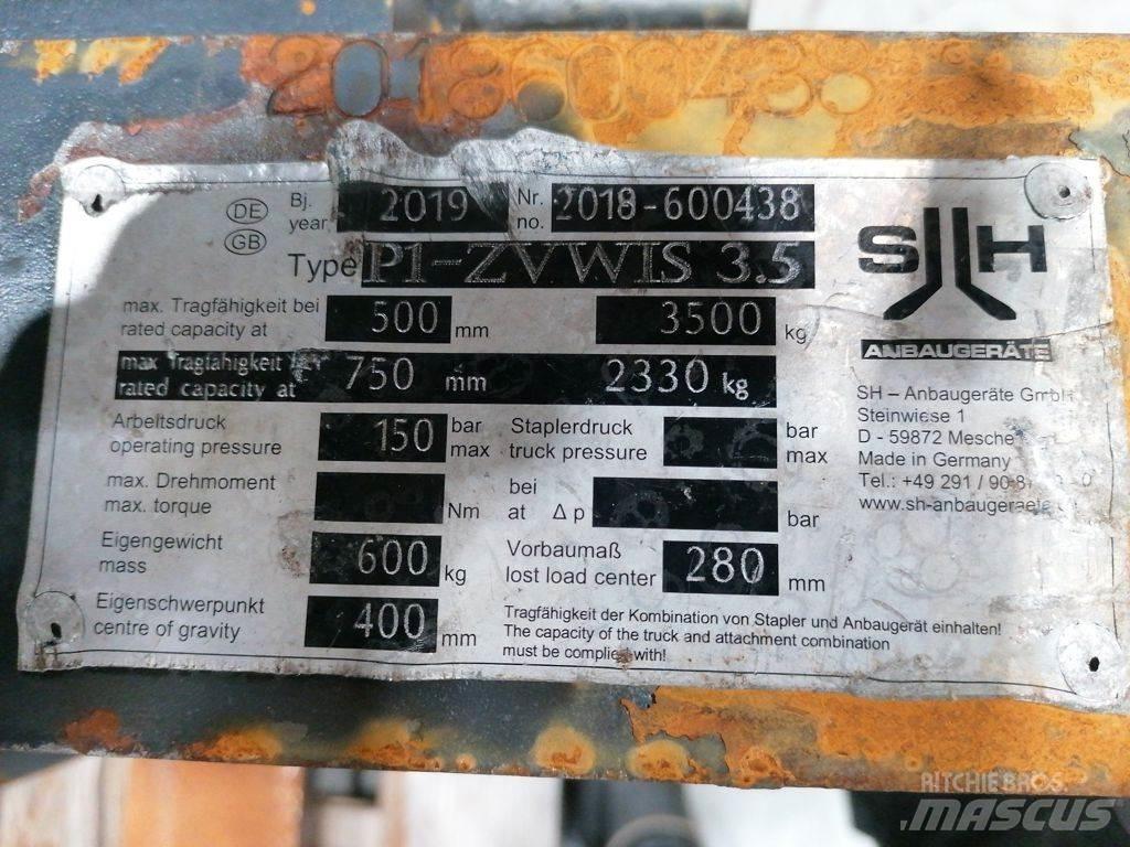 Linde ZVWS3.5 Forquilhas