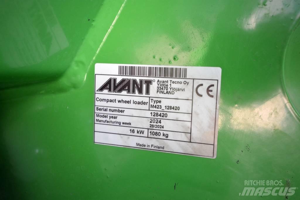 Avant 423 Mini carregadoras