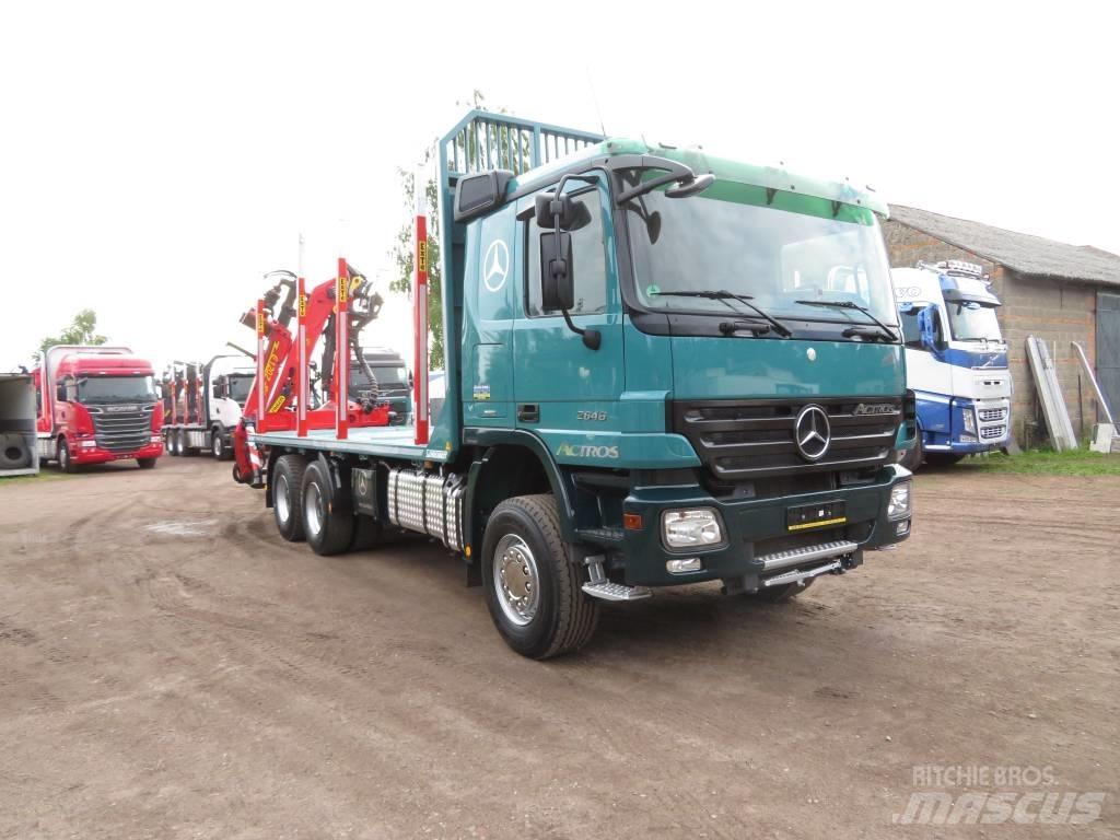 Mercedes-Benz 6X4 Caminhões de transporte de troncos