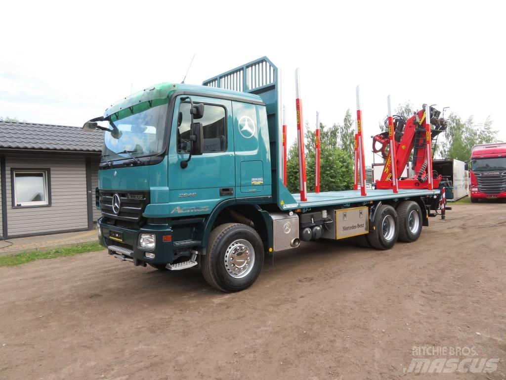 Mercedes-Benz 6X4 Caminhões de transporte de troncos