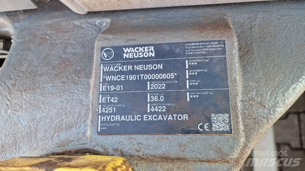 Wacker Neuson ET42 Escavadeiras de esteiras