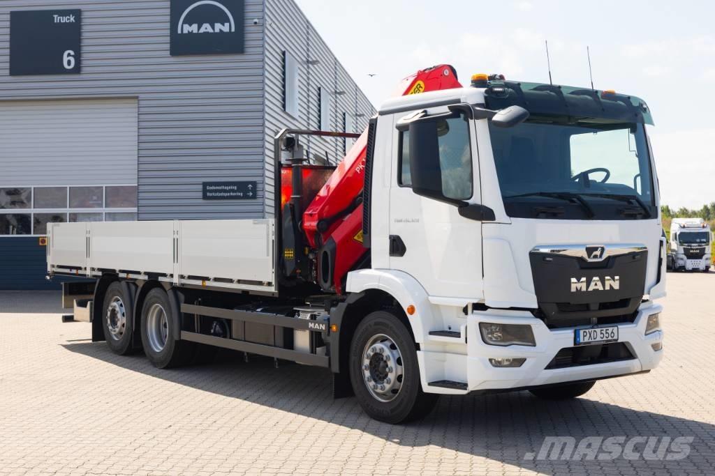 MAN TGM 26.320 6x2-4 Camiões grua