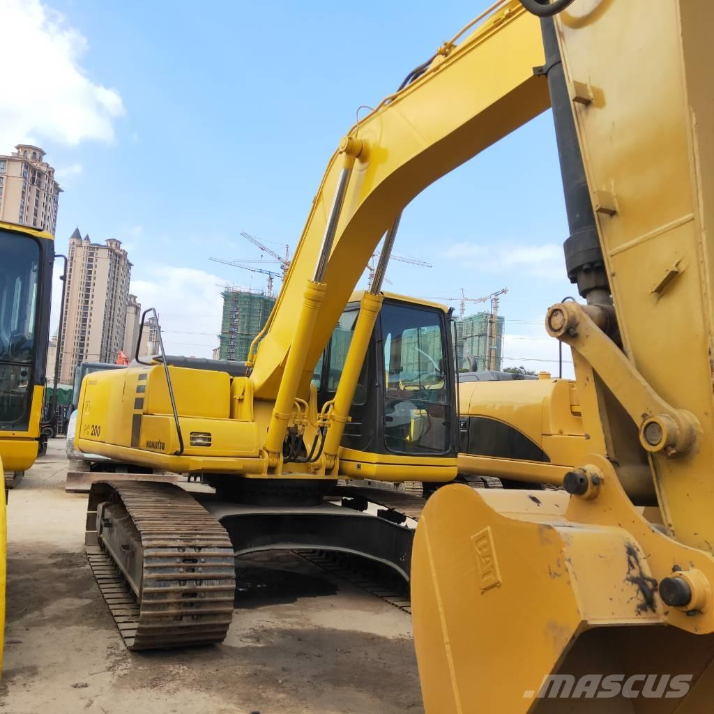 Komatsu PC200-6 Escavadeiras de esteiras