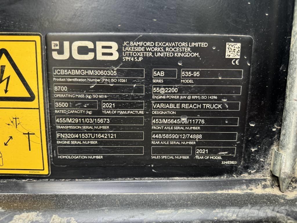 JCB 535-95 Manipulador telescópico