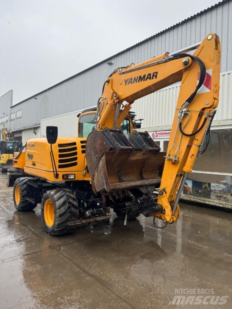 Yanmar B95W (40496) Escavadoras de rodas