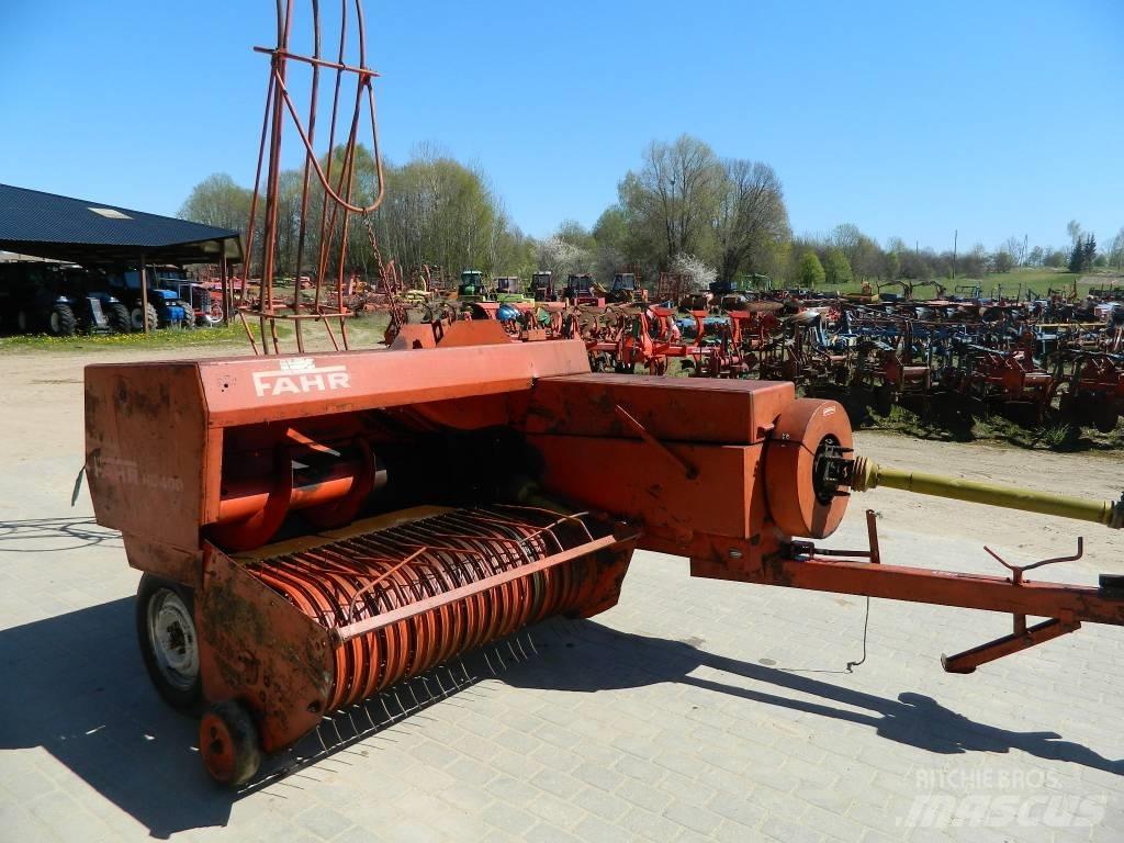 Fahr HD 400 Enfardadeira de fardos quadrados