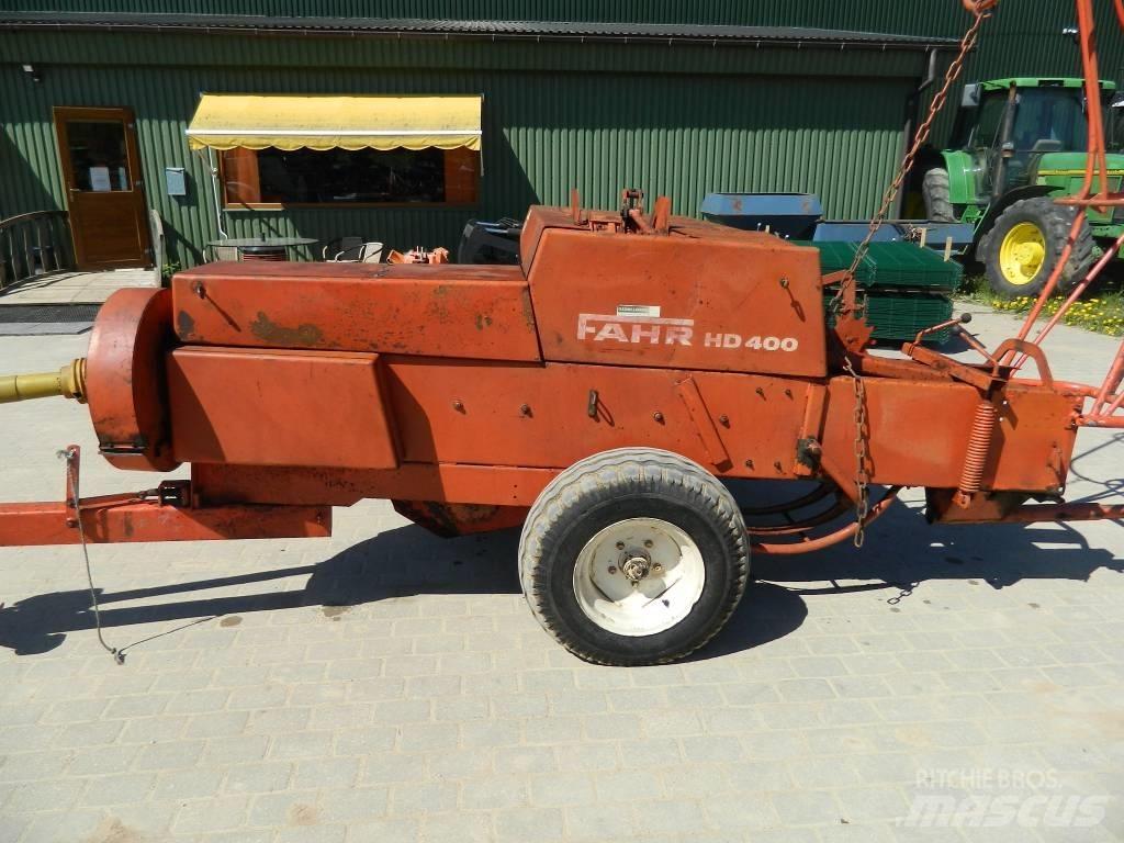 Fahr HD 400 Enfardadeira de fardos quadrados