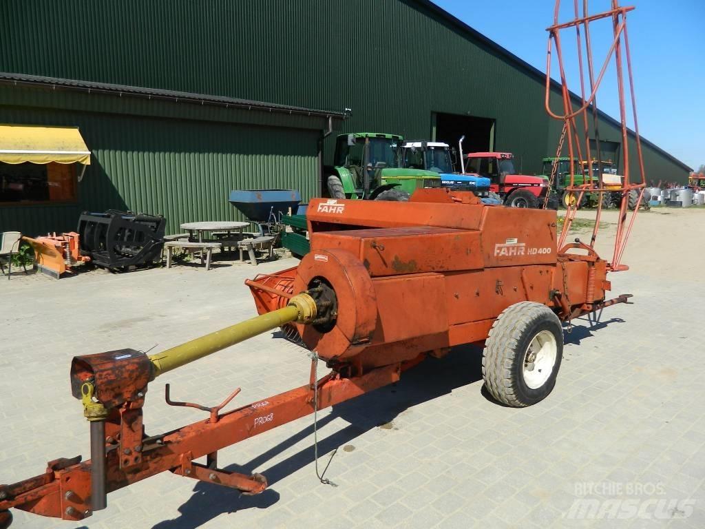 Fahr HD 400 Enfardadeira de fardos quadrados
