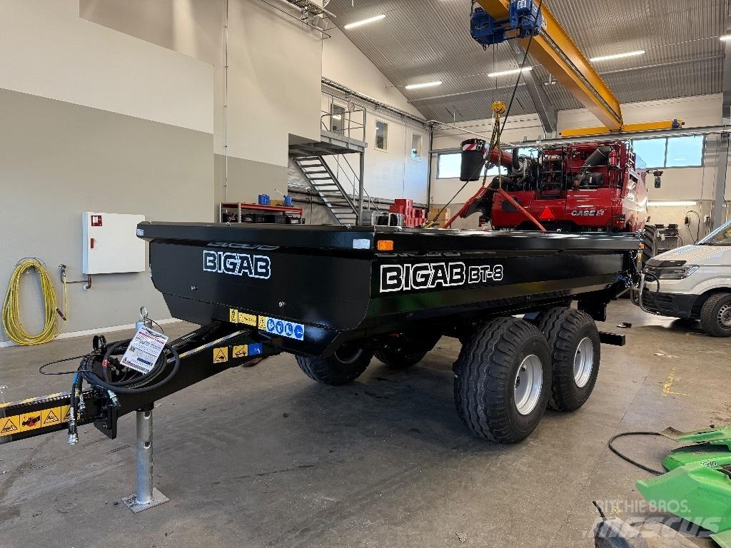 Bigab BT 8 HARDOX Reboques dumpers