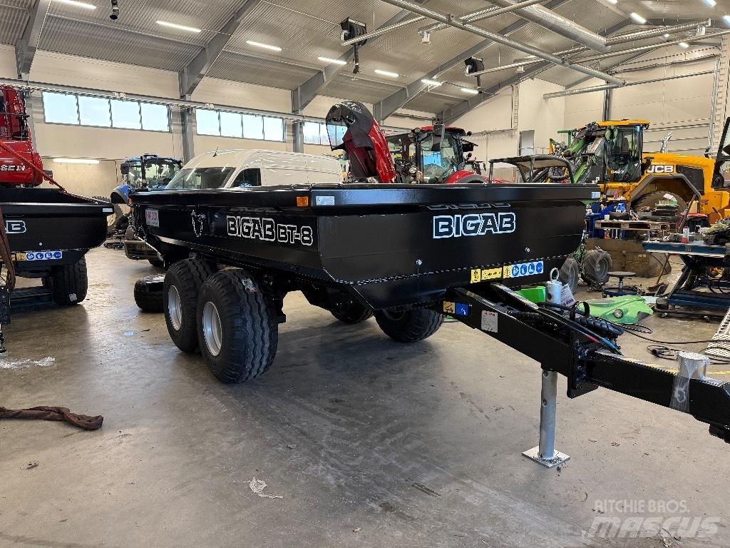 Bigab BT 8 HARDOX Reboques dumpers