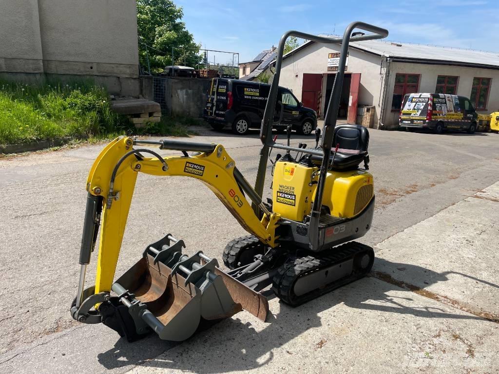 Wacker Neuson 803 Miniescavadeiras