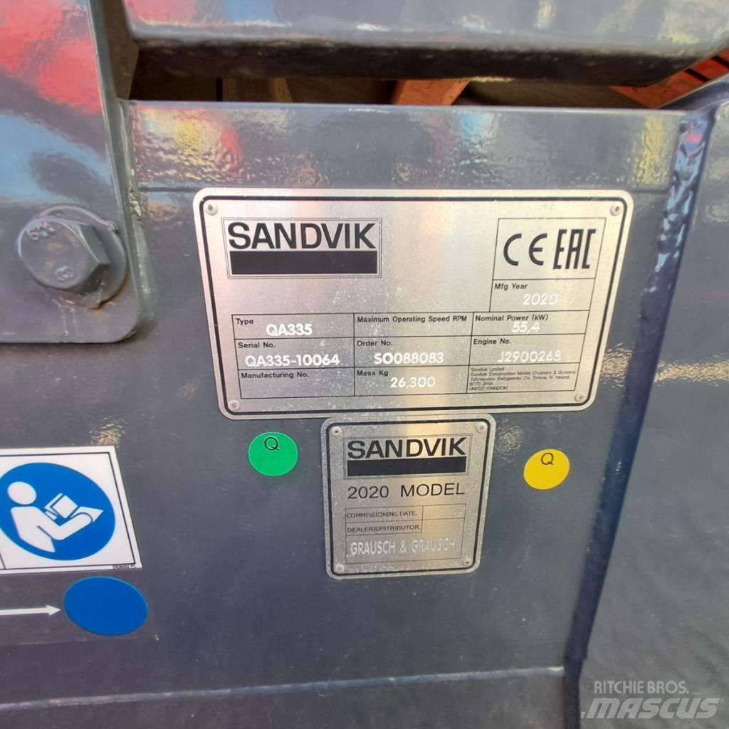 Sandvik QA 335 Crivos