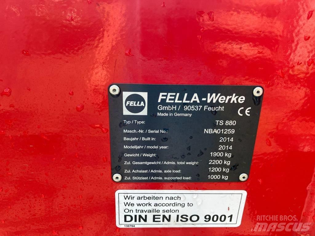 Fella ts 880 Gadanheiras-fileiras