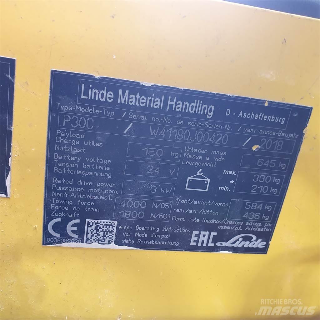 Linde P30C Tractores de reboque