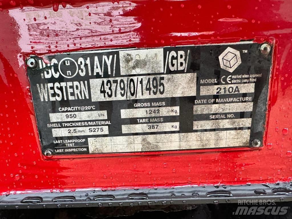 Western 950Litres Tanques de combustível e aditivos