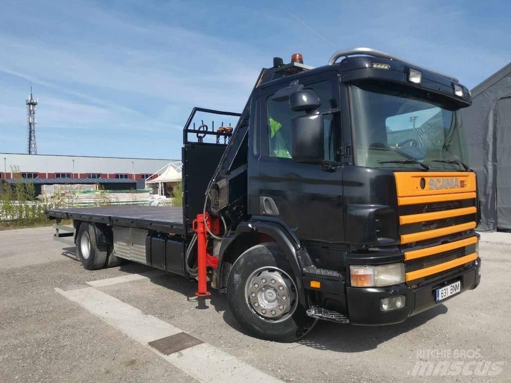 Scania P 124 Camiões grua