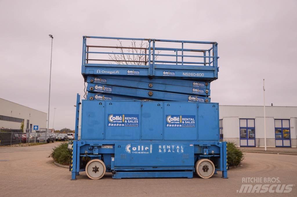 Omega NS260 Elevadores de tesoura