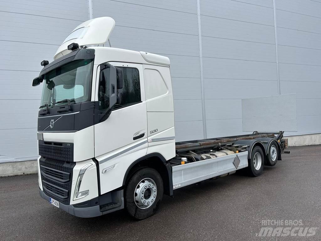 Volvo FH Camiões caixa desmontável com elevador de cabo