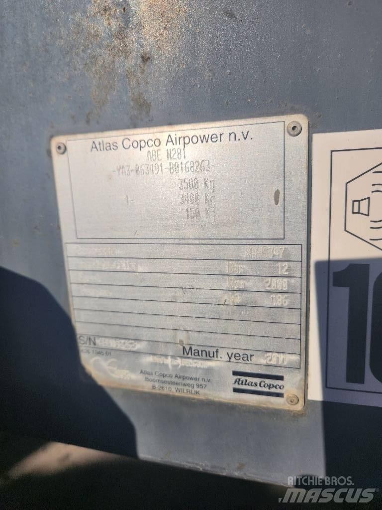 Atlas Copco XAHS 347 Compressores