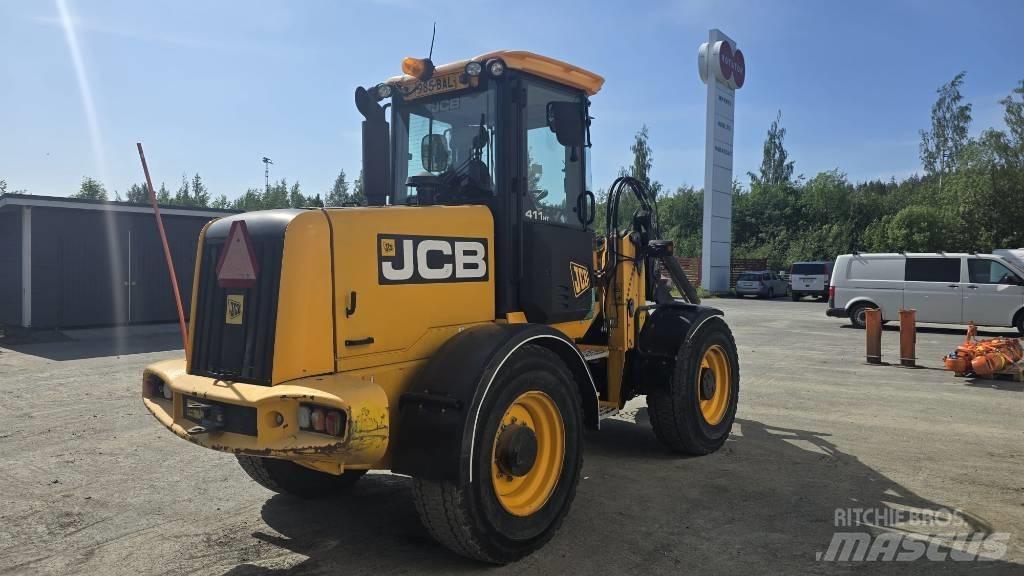 JCB 411 Carregadeiras de rodas