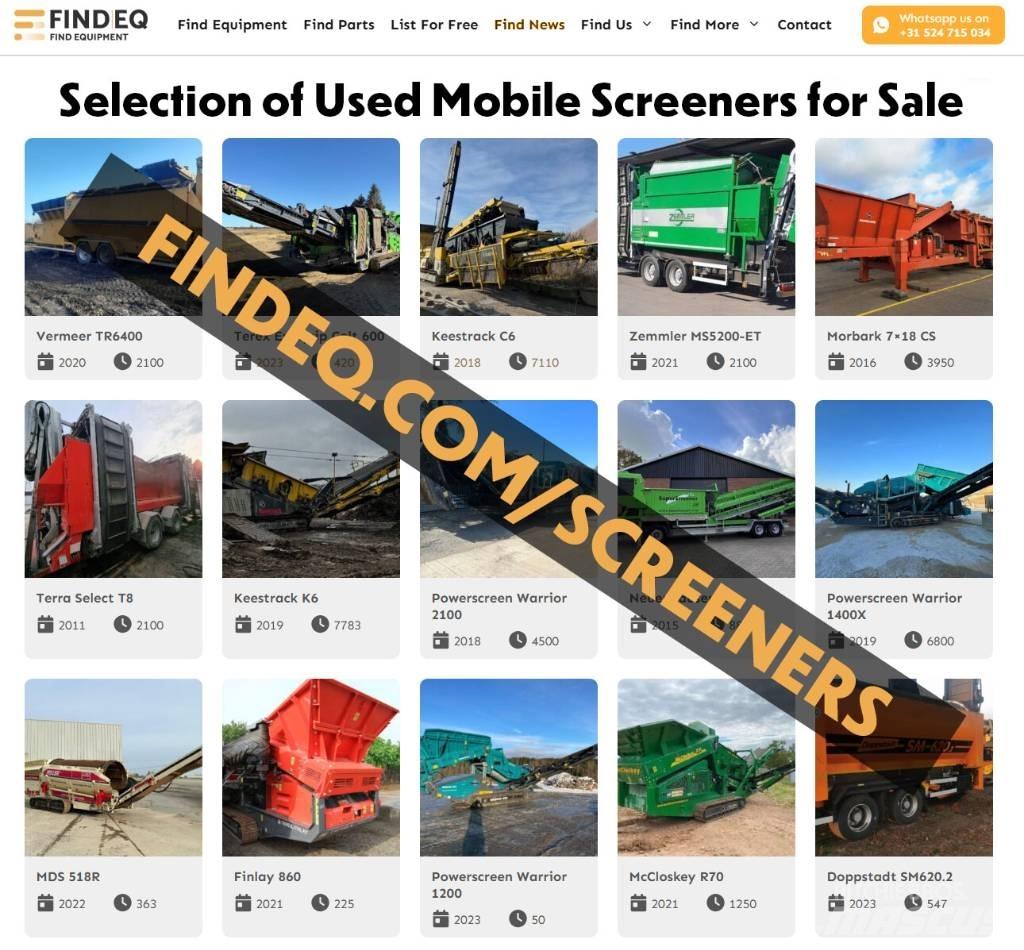 PowerScreen Div. Crivos móveis