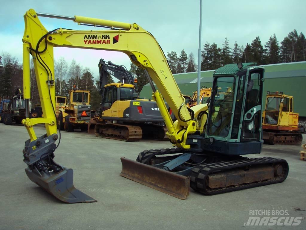 Yanmar Vio 75 Escavadoras Midi 7t - 12t