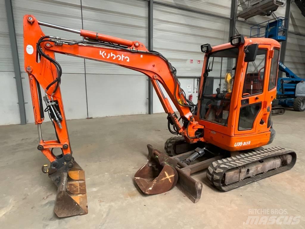 Kubota U 35-3 A 3 Miniescavadeiras