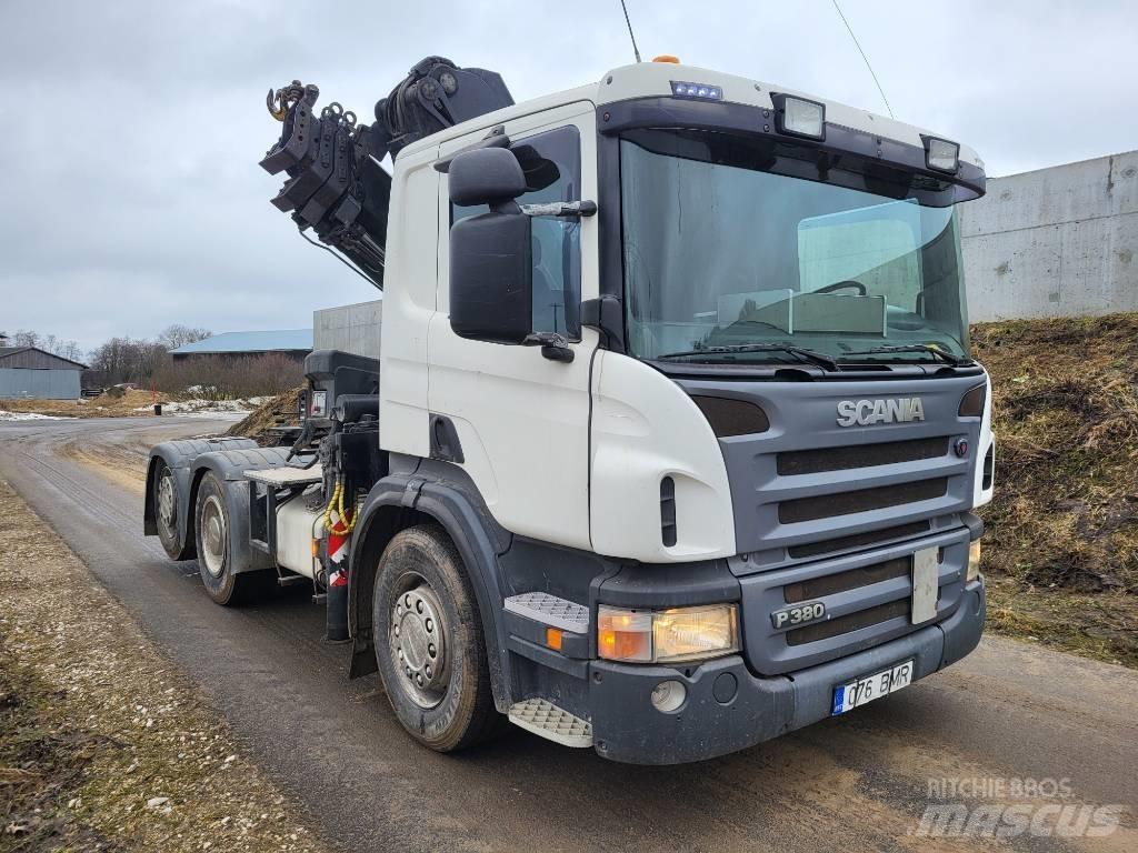 Scania P 380 Camiões grua