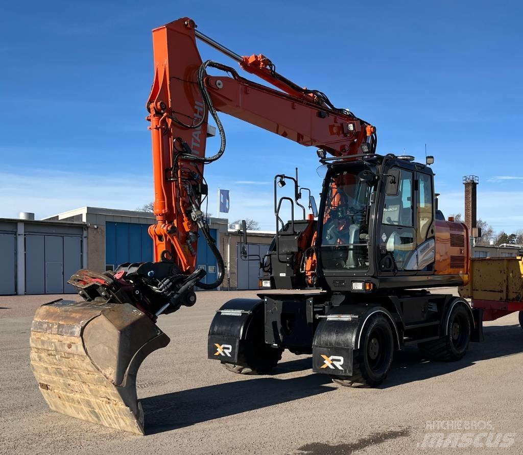 Hitachi ZX 140 W-5 Escavadoras de rodas