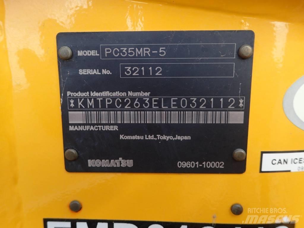 Komatsu PC35MR-5 Miniescavadeiras