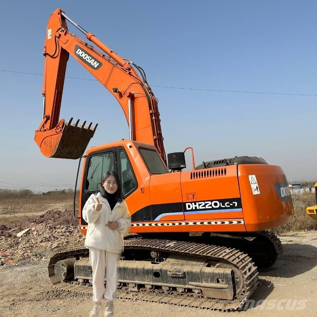 Doosan DH220LC-7 Escavadeiras de esteiras