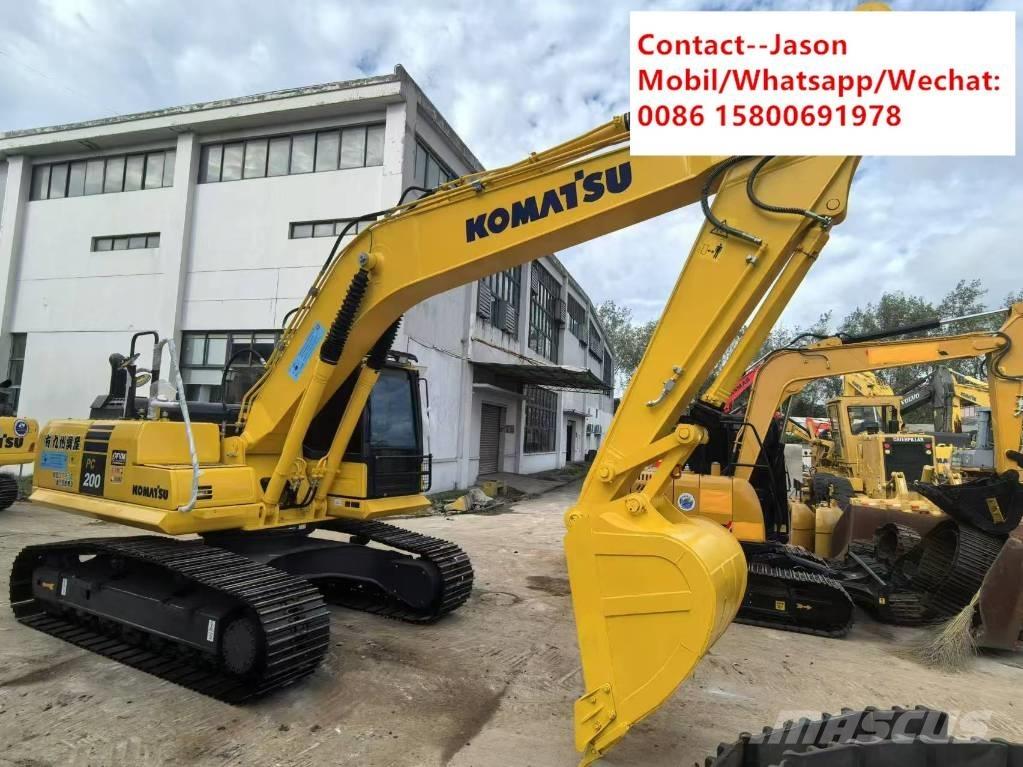 Komatsu PC 200 Escavadeiras de esteiras