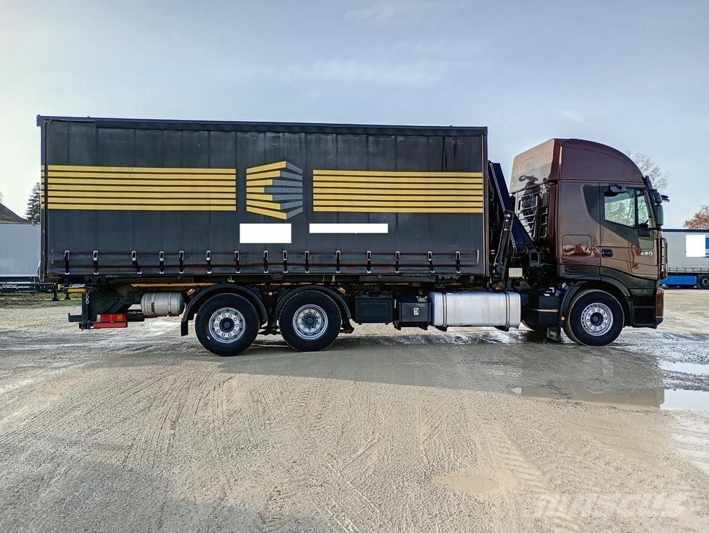 Iveco AS260S42Y/FS Camiões caixa cortinas laterais