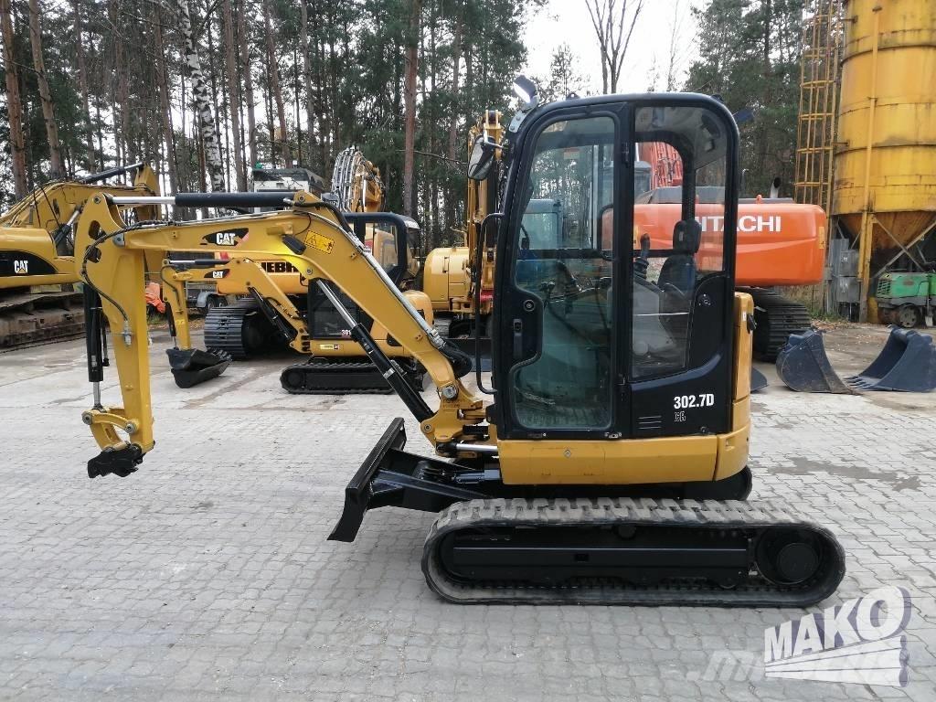 CAT 302.7 D CR Miniescavadeiras