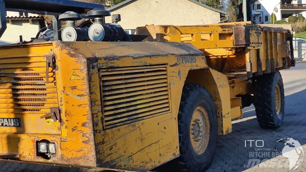 Paus PMKT8000 Camiões Exploração mineira subterrânea e transportadores