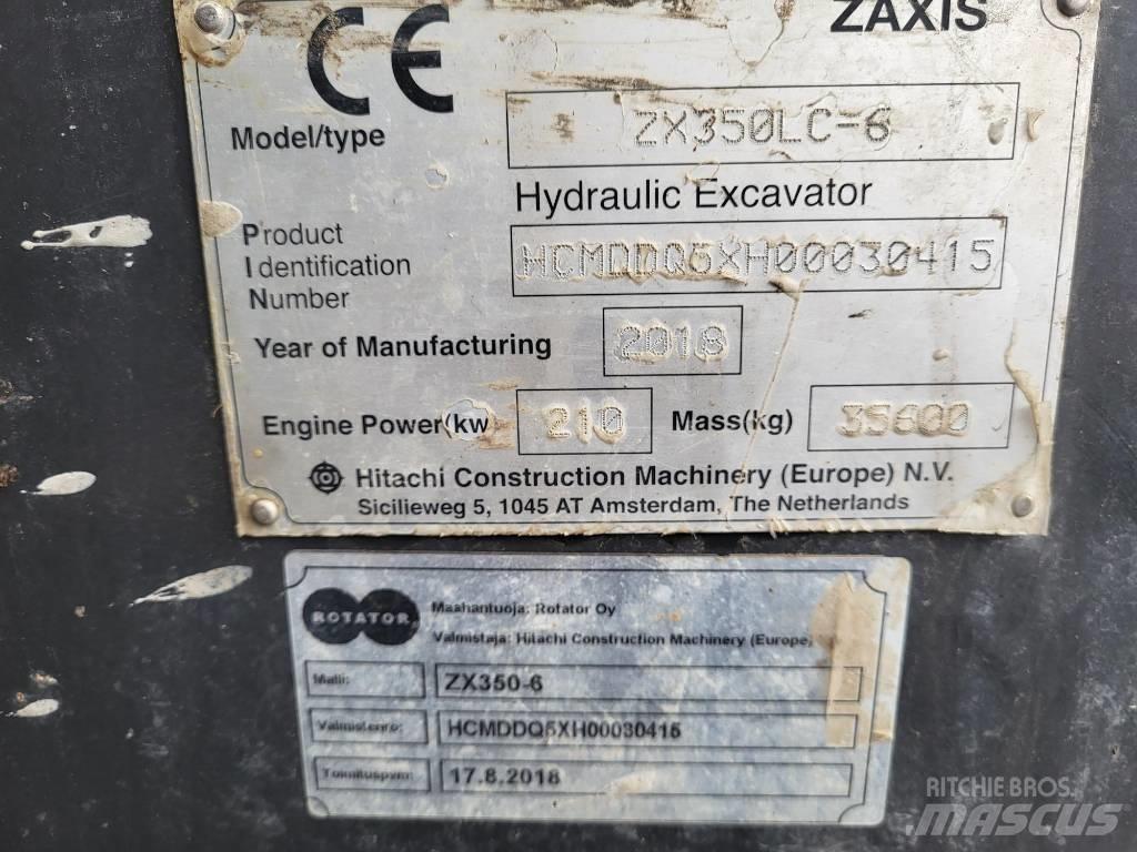 Hitachi ZX 350 LC-6 Escavadeiras de esteiras