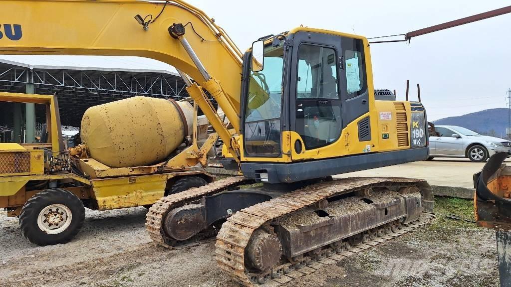 Komatsu PC190NLC-8 Escavadeiras de esteiras