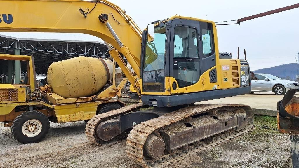 Komatsu PC190NLC-8 Escavadeiras de esteiras