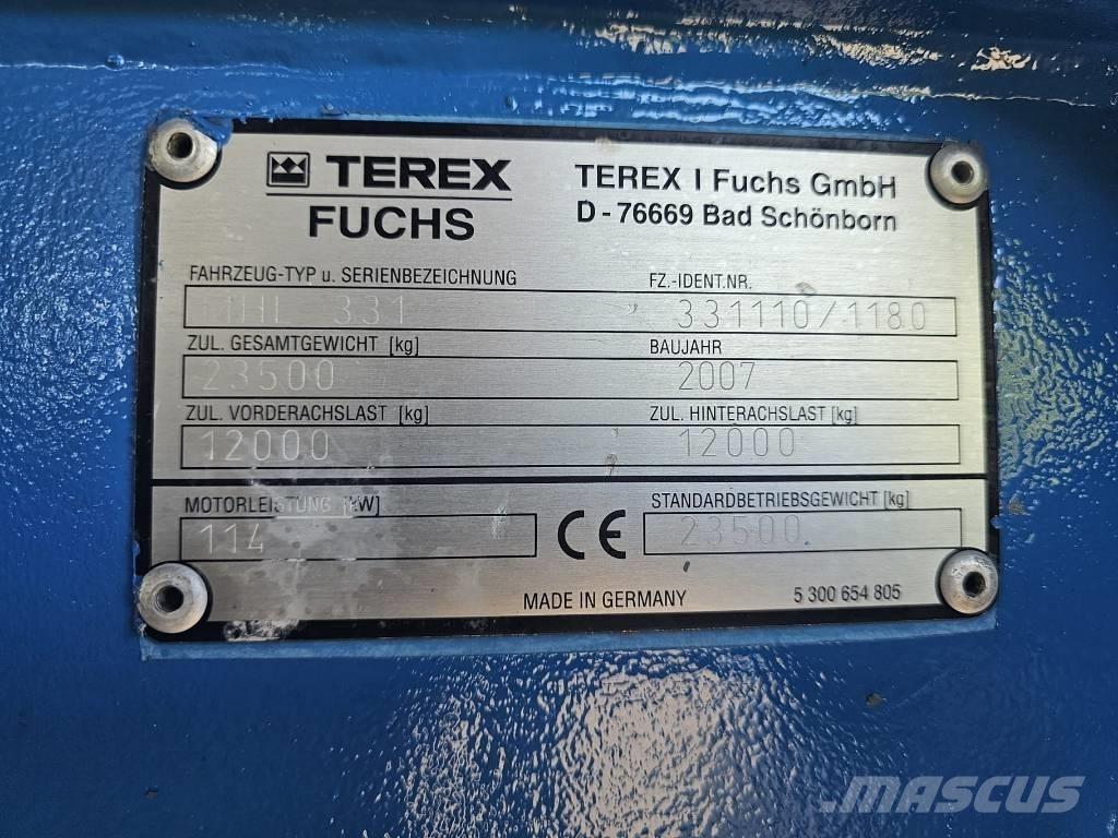 Fuchs MHL 331 Escavadoras de demolição