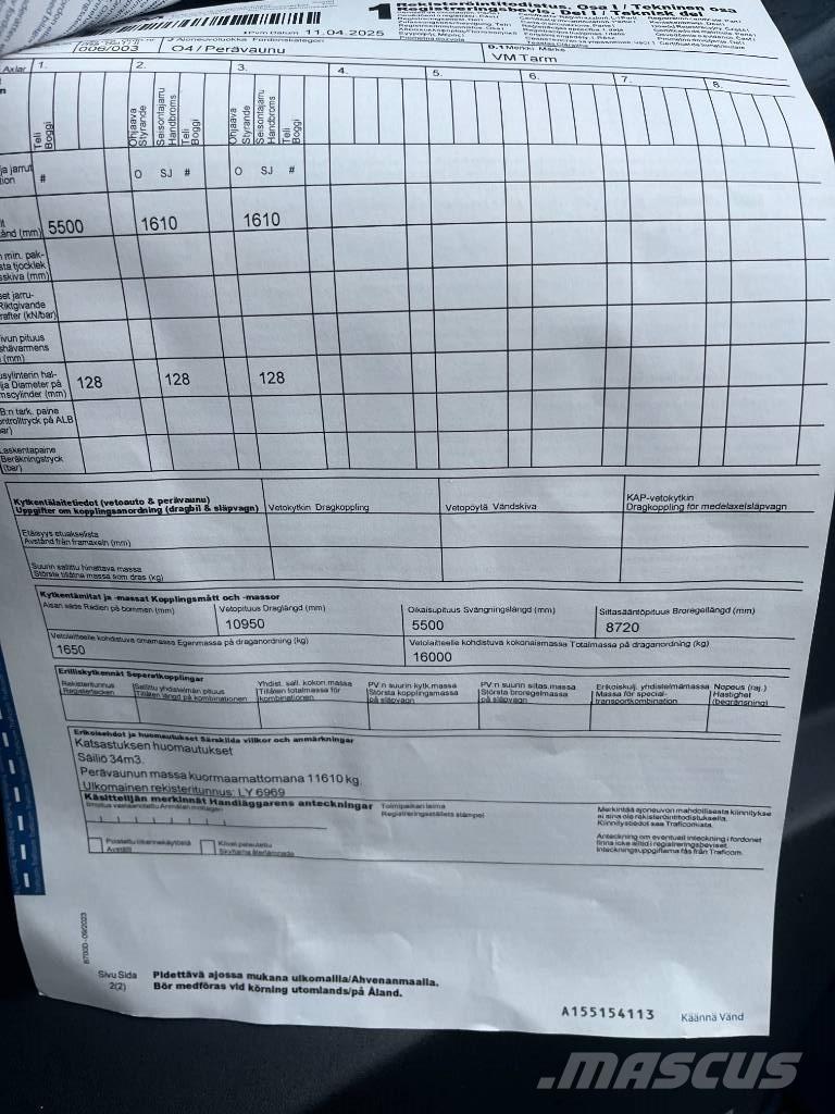 Volvo FH 13 540 Cavalos Mecânicos