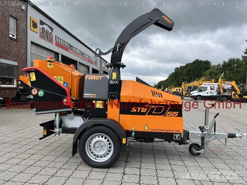  Först ST8D55 -Demo- Estilhaçadoras florestais