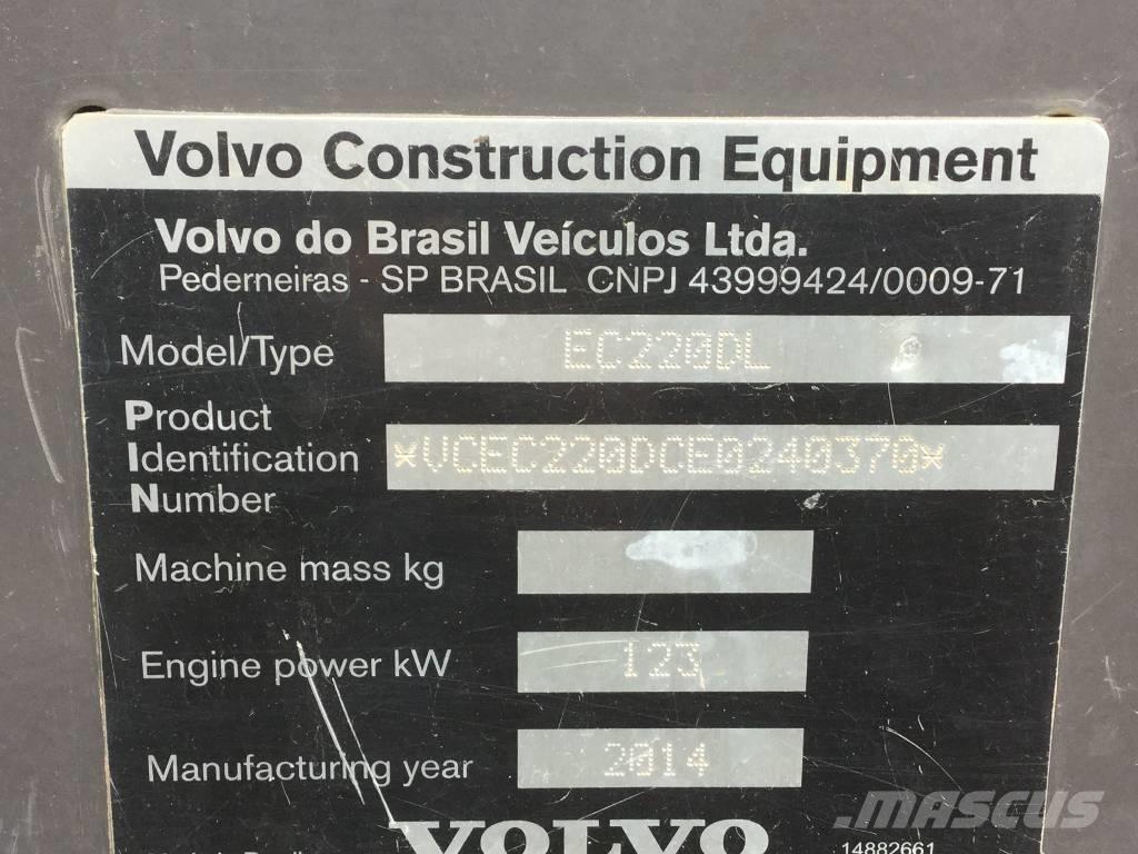 Volvo EC220DL Escavadeiras de esteiras