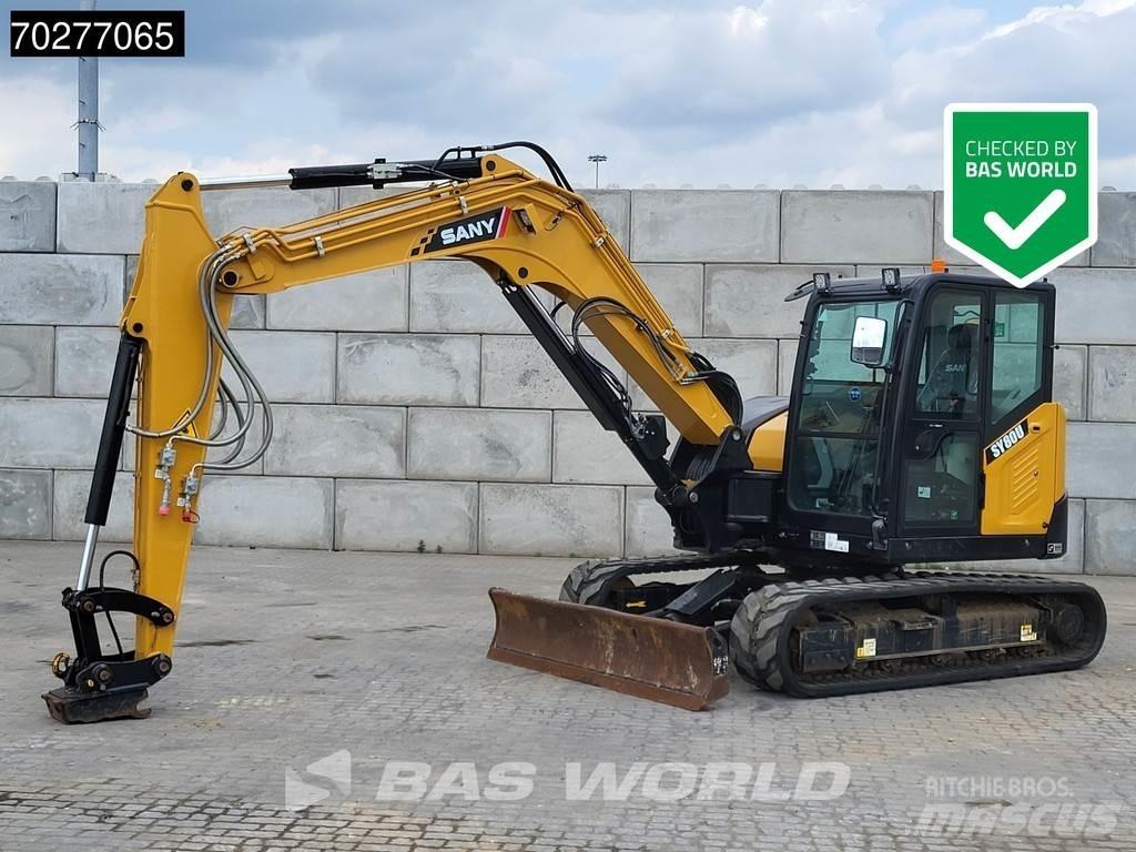 Sany SY80U Miniescavadeiras