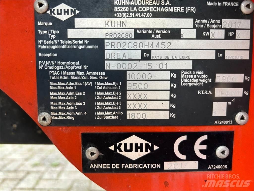 Kuhn PROFILE 2080 Alimentadores de misturadoras